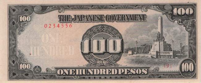 Philippinen 100 Pesos 1943 p112